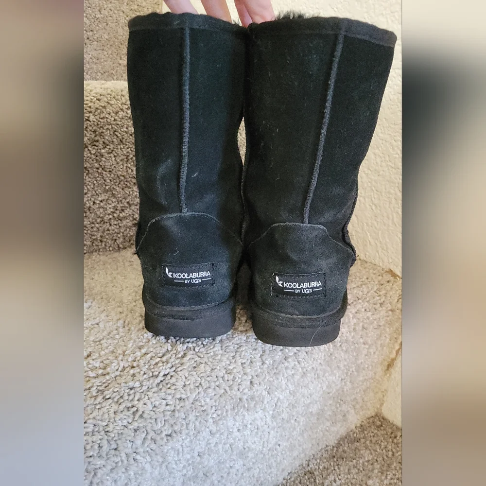 Kookaburra Womens Ugg Boots Black Size 9
